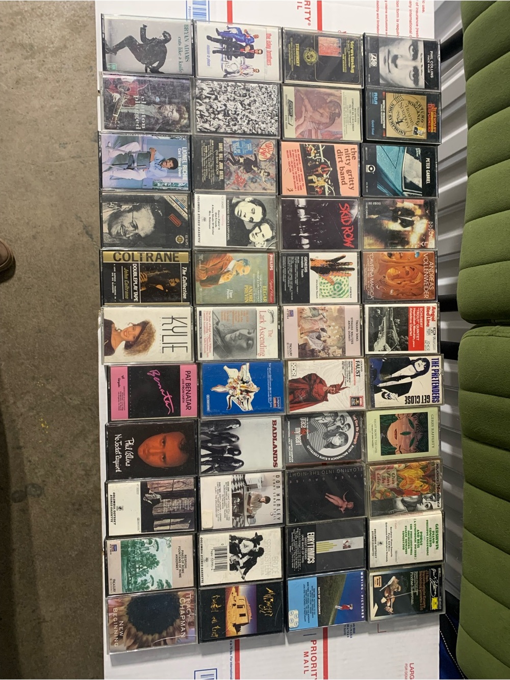 Bulk Lot of 44 Cassette Tapes Mostly Classic Rock Pop Jazz Classical Wholesale